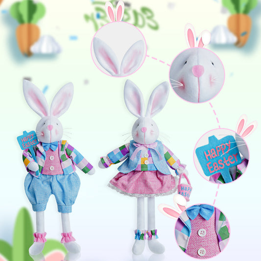 Easter Bunny Doll Easter Party Ornaments