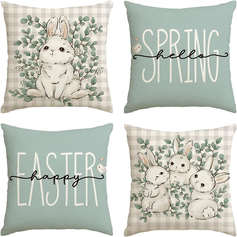 Spring Easter Pillow Cover