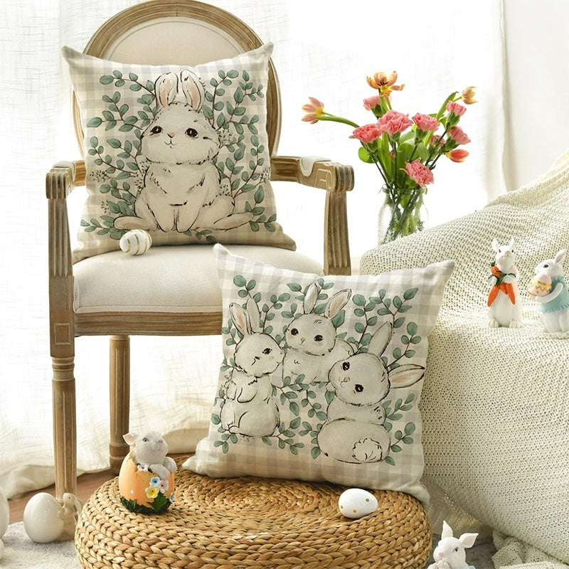 Spring Easter Pillow Cover