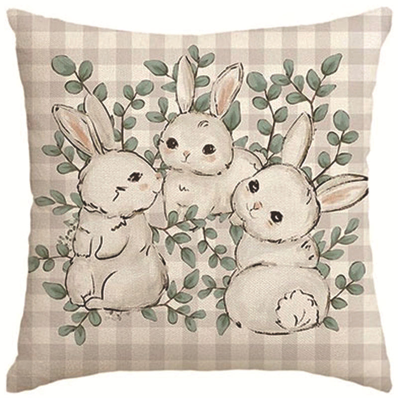 Spring Easter Pillow Cover